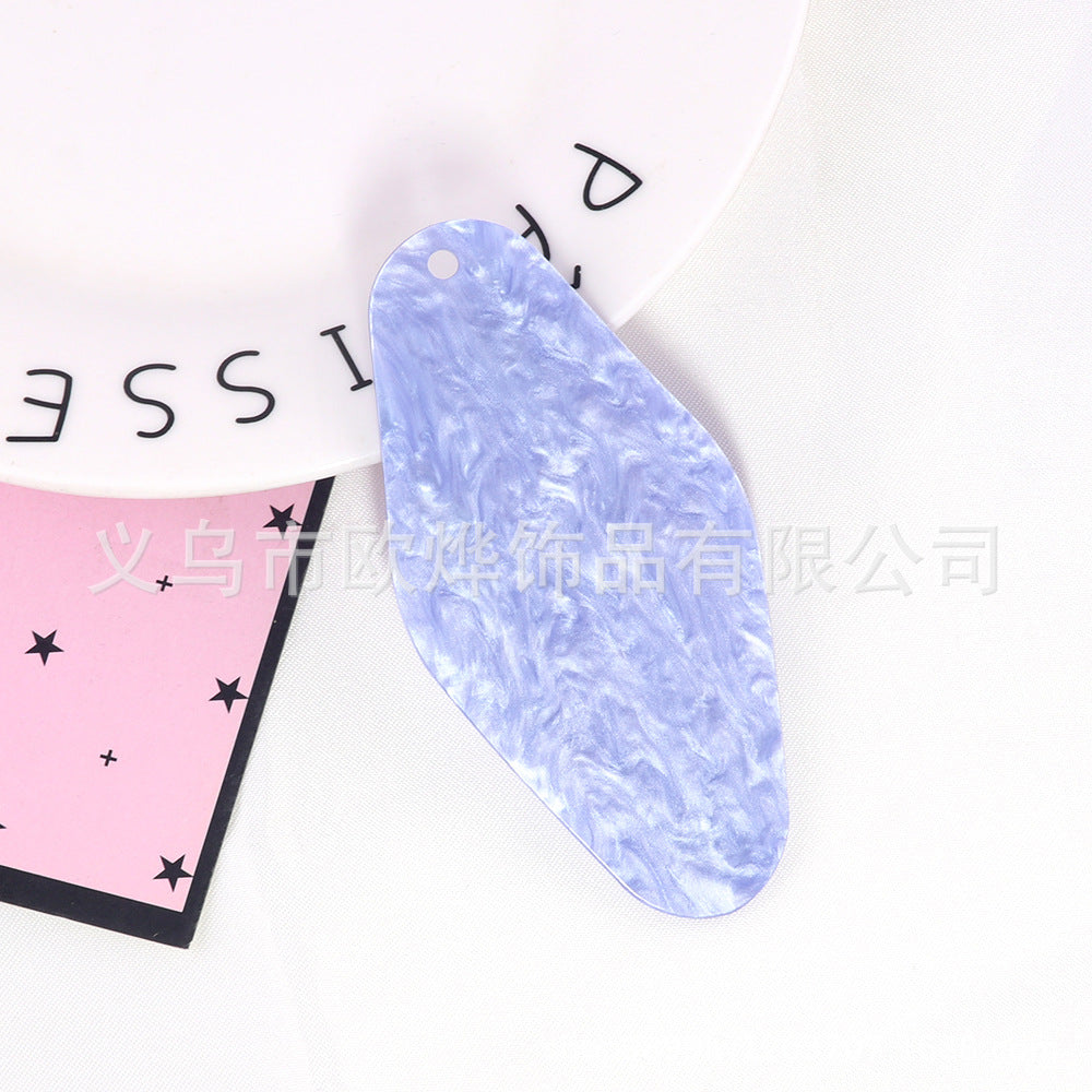 Wholesale 10PCS DIY Acrylic Letter Keychain/ Bookmark