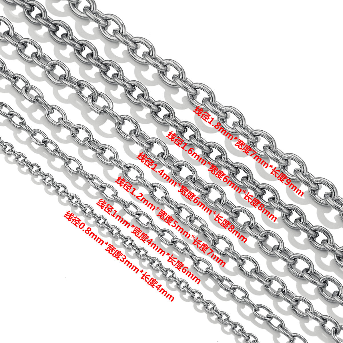 Wholesale Stainless steel O-chain bracelet