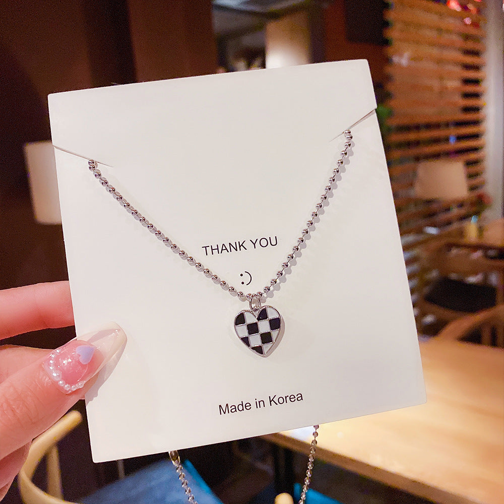 Wholesale Titanium Steel Necklace Star Clavicle Chain Choker Necklace ACC-NE-Xiyue002