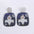 Wholesale Halloween square stud acrylic earrings