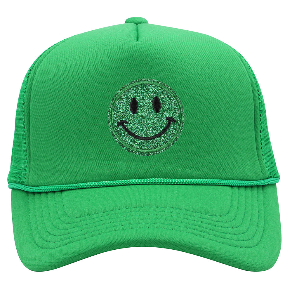 Wholesale  Smiley Face Patch Baseball Cap
