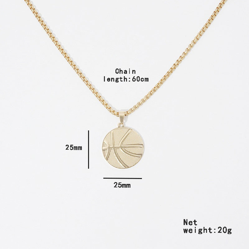 Wholesale Titanium Steel  Sports Style Versatile Necklace