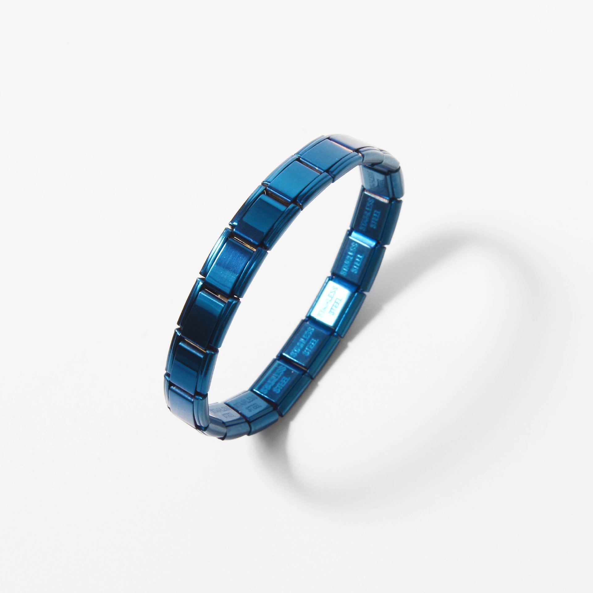 Großhandel italienisches Charmearmband 9mm DIY Spleißen Weihnachtsdelose -Stahl -Komponierbares Armband