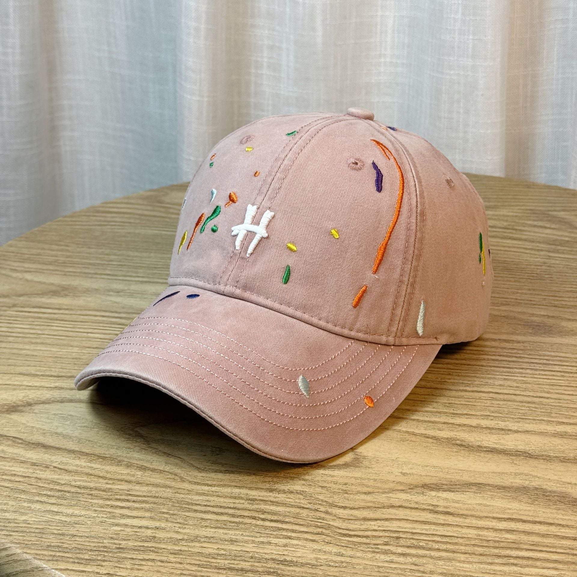 Wholesale Baseball Cap Breathable Summer Splash Ink Fashion Sunscreen Sun Hat