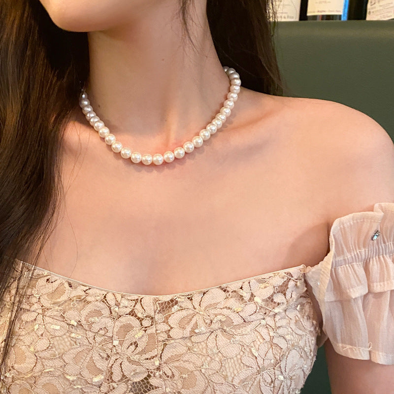 Wholesale Pearl Necklace Clavicle Collar ACC-NE-Meihun001