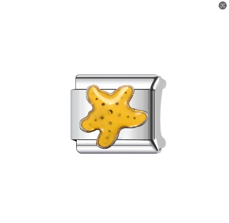 Wholesale Italian Charm Bracelet 9mm DIY Strap Pattern Creative Stainless Steel Composable Bracelet