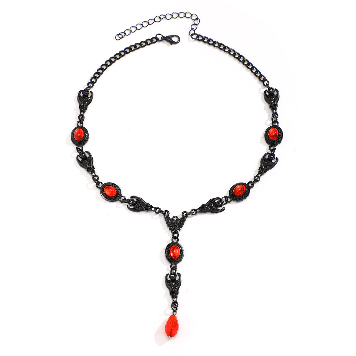 Wholesale Halloween Demon Gothic Style Alloy Necklaces ACC-NE-XueRou012