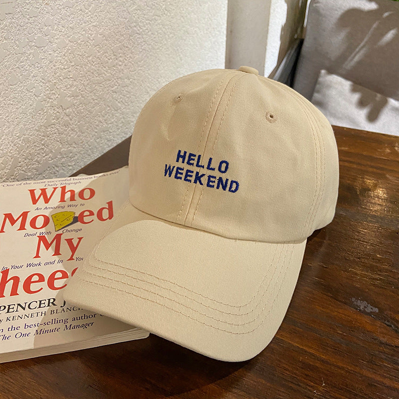 Wholesale Thin Sun Visor Letter Embroidered Baseball Cap ACC-HT-Jinc001