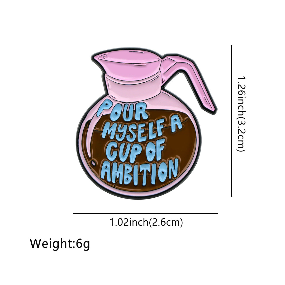 Wholesale Creative English Letter  Medal  Brooch