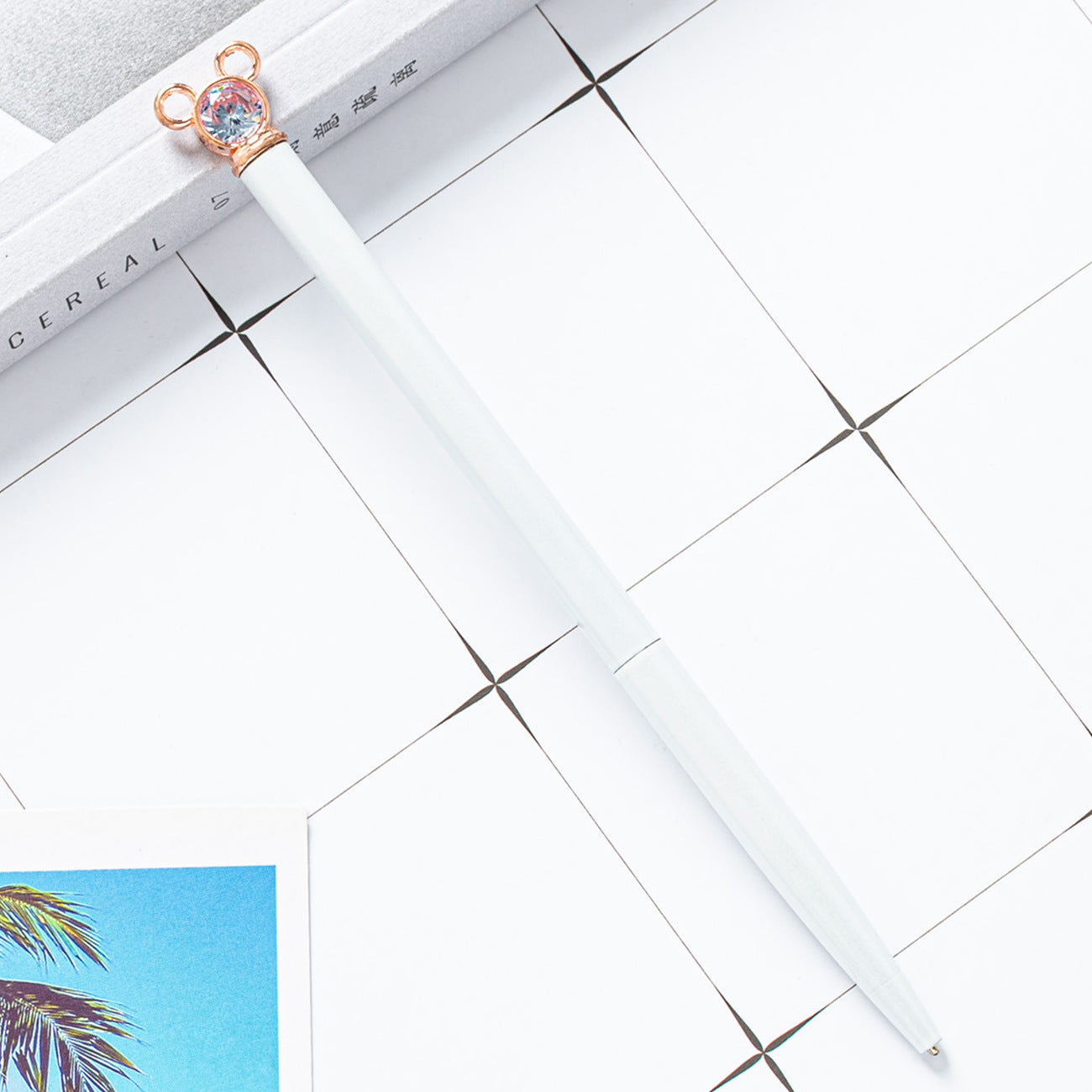 Wholesale Creative Cute Crystal Metal Pen