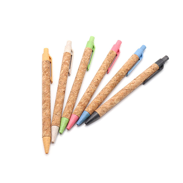 Wholesale  tube ballpoint pen paper tube environmental protection pen