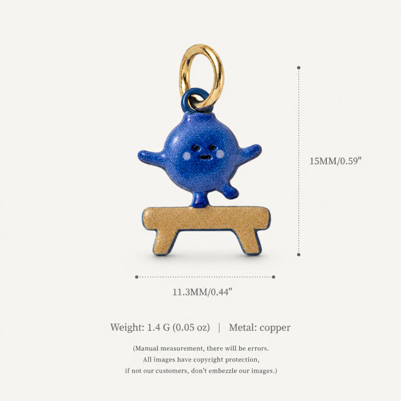 Wholesale Trendy Korean Style Fruit Dessert Pendant Charms Donut Pizza Cake Design Plated Copper DIY Jewelry Accessory For Bracelet Necklace Making Gift Boutique Resale