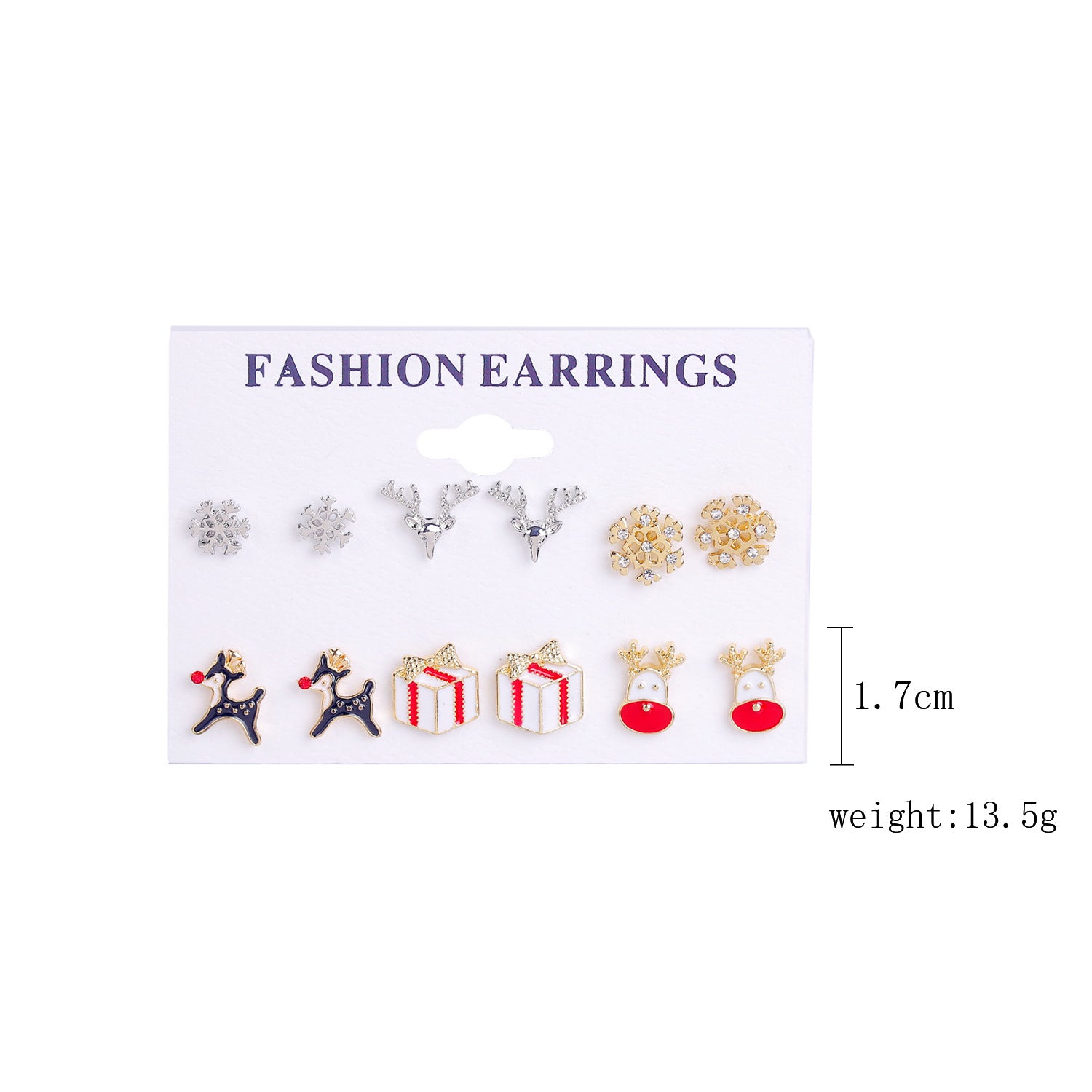 Wholesale Christmas Earrings Small Earrings Christmas Earrings