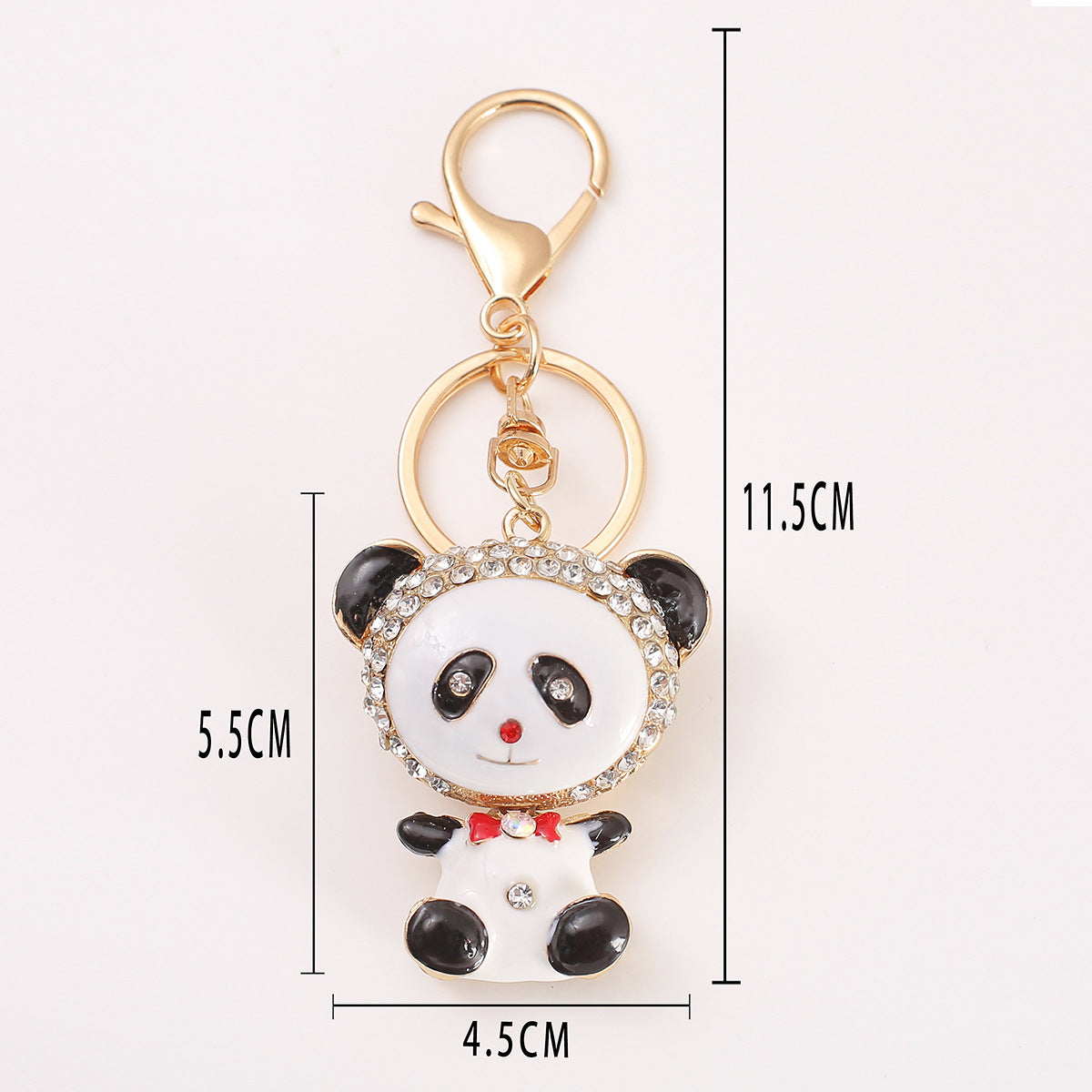 Wholesale Creative Cute Animal Zinc Alloy Keychain ACC-KC-YuanFei021