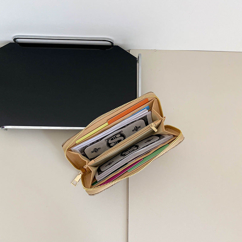 Wholesale Long Leather Clutch Large Capacity Multi-card Slot Wallet ACC-WT-Kuans002