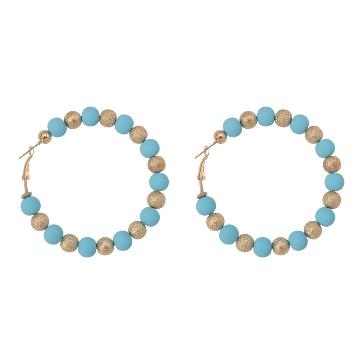 Wholesale Colorful Polymer Clay Beads Earrings ACC-ES-XianDi002