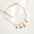 Wholesale stainless steel 18k gold plated clavicle chain