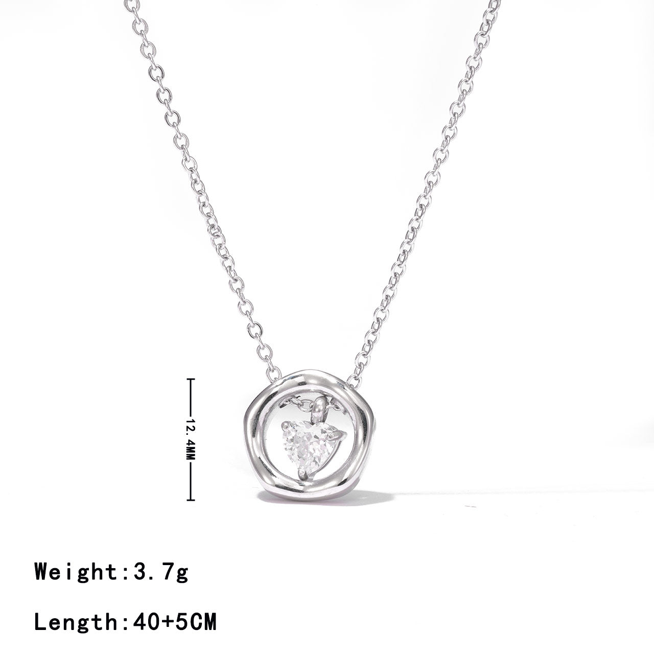 Wholesale Stylish  Minimalist  Versatile Titanium Steel  choker necklace