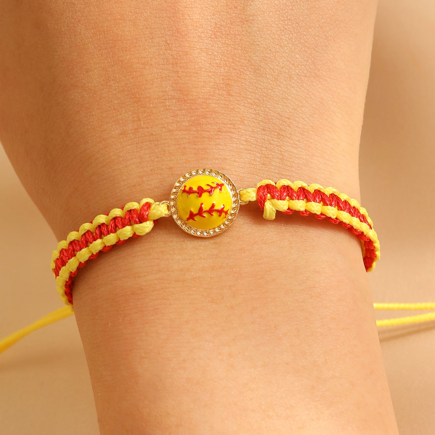 Wholesale Hand-woven ball sports bracelet