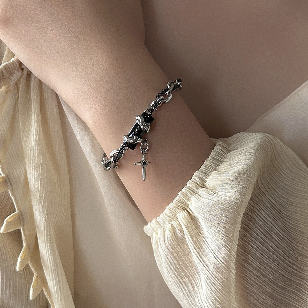 Wholesale  Astral Winding Black Diamond Bracelet