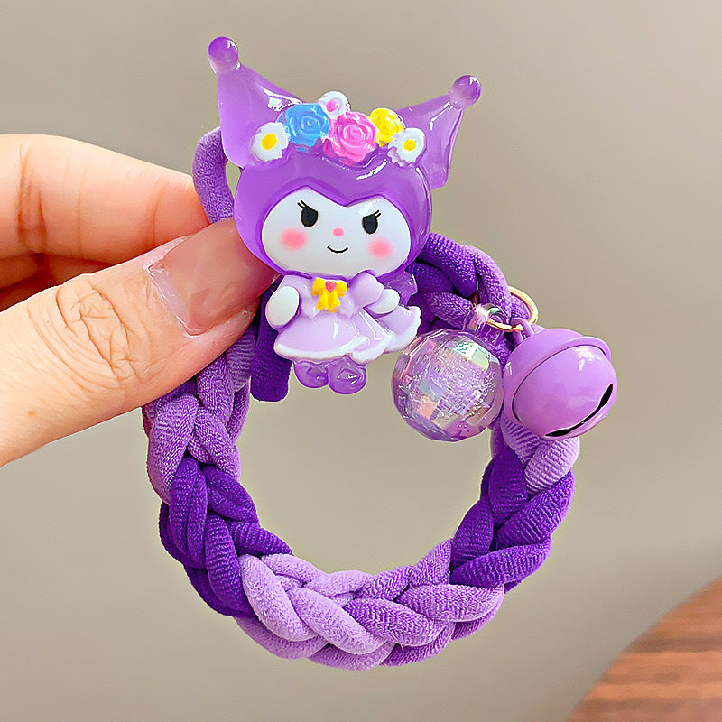 Wholesale 10pcs Cartoon Cute PVC Hair Rope Hair Scrunchies ACCVIP-HS-Huidi003