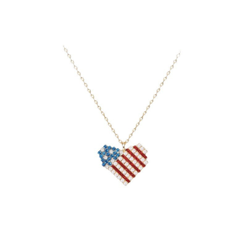 Wholesale American Independence Day necklace
