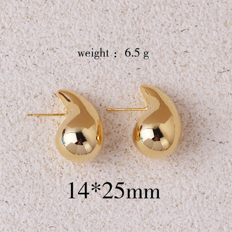 Wholesale Melon Seeds Water Drop Pepper Earrings Ear Studs ACC-ES-Ruib001