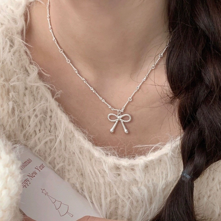 Wholesale Bow Necklace Creative Necklaces Choker Necklace ACC-NE-ANL001