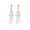 Wholesale  Geometric Tassel Triangle Elegant Earrings