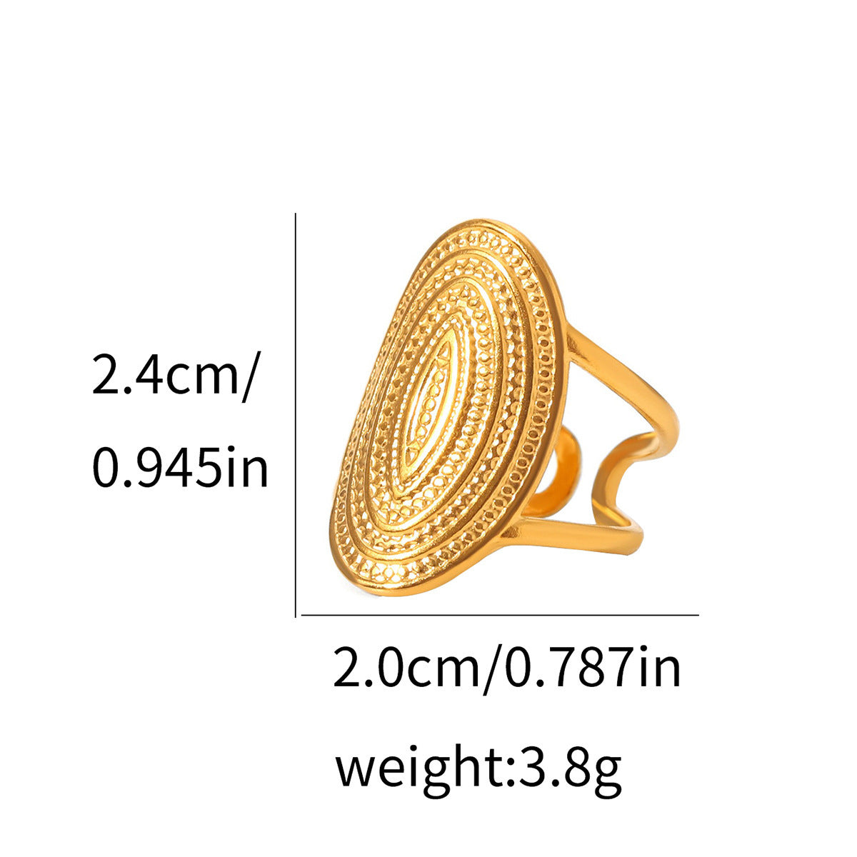 Wholesale Minimalist Open Ring,  304 Stainless Steel,  Stylish Everyday Wear Jewelry Accessory for Boutique Resale