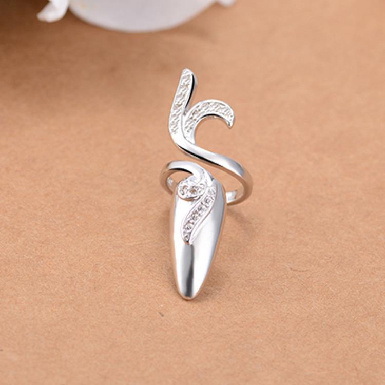 Wholesale creative open knuckle ring nail ring