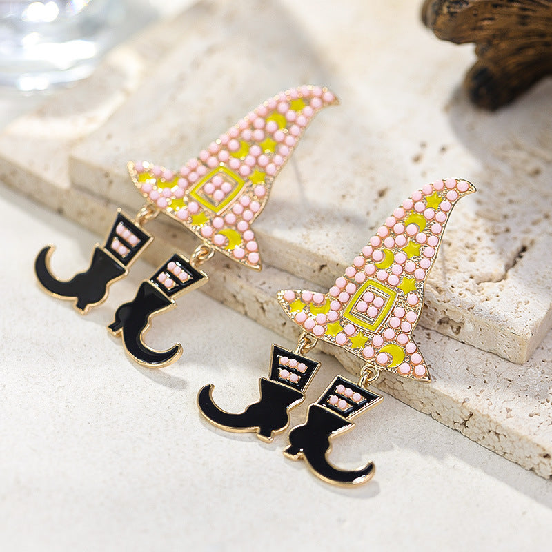 Wholesale Halloween Ghost Earrings  ACC-ES-RuLong016