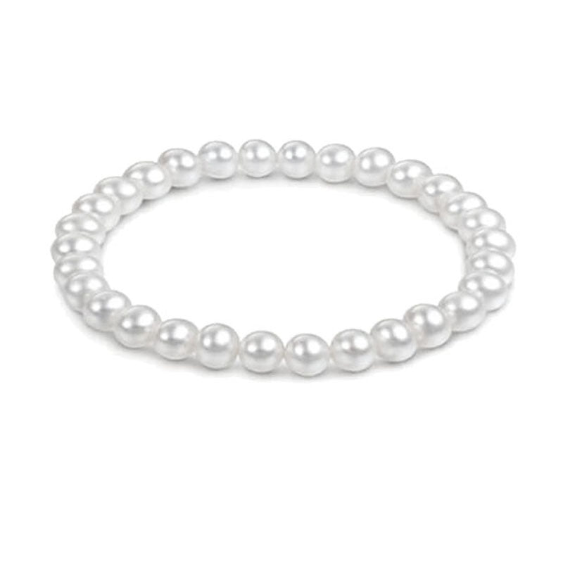 Wholesale creamy-white 8mm  pearl necklace girl pearl bracelet earrings jewelry