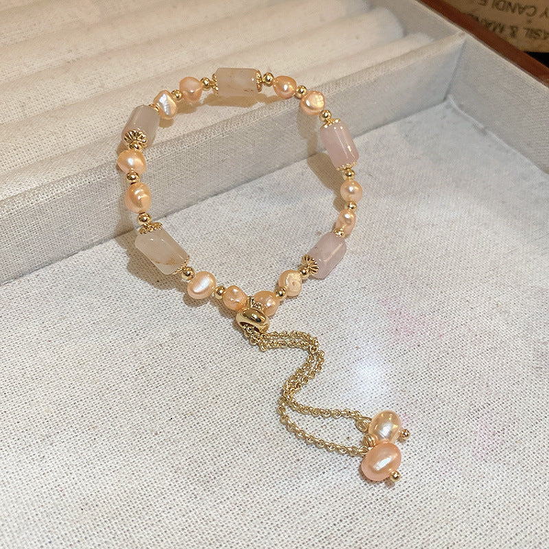 Wholesale Real Gold Plated Baroque Pearl Open Ring - Fashion Jewelry Accessory for Women Boutique Resale