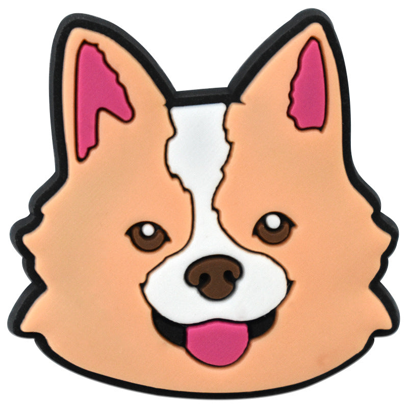 Wholesale Random 100pcs Cartoon Dog Series Shoes Accessories Shoes Charms