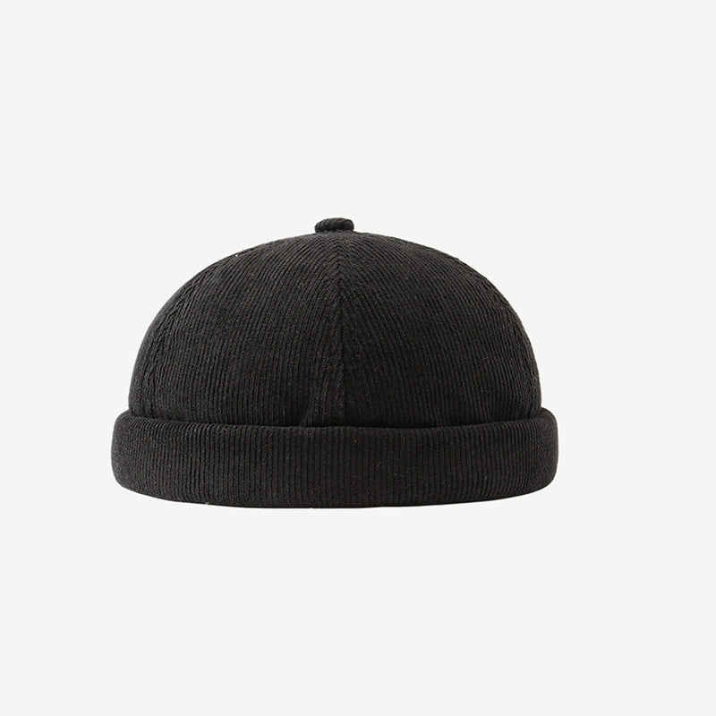 Wholesale  Simple Corduroy Floor Hat Beanie