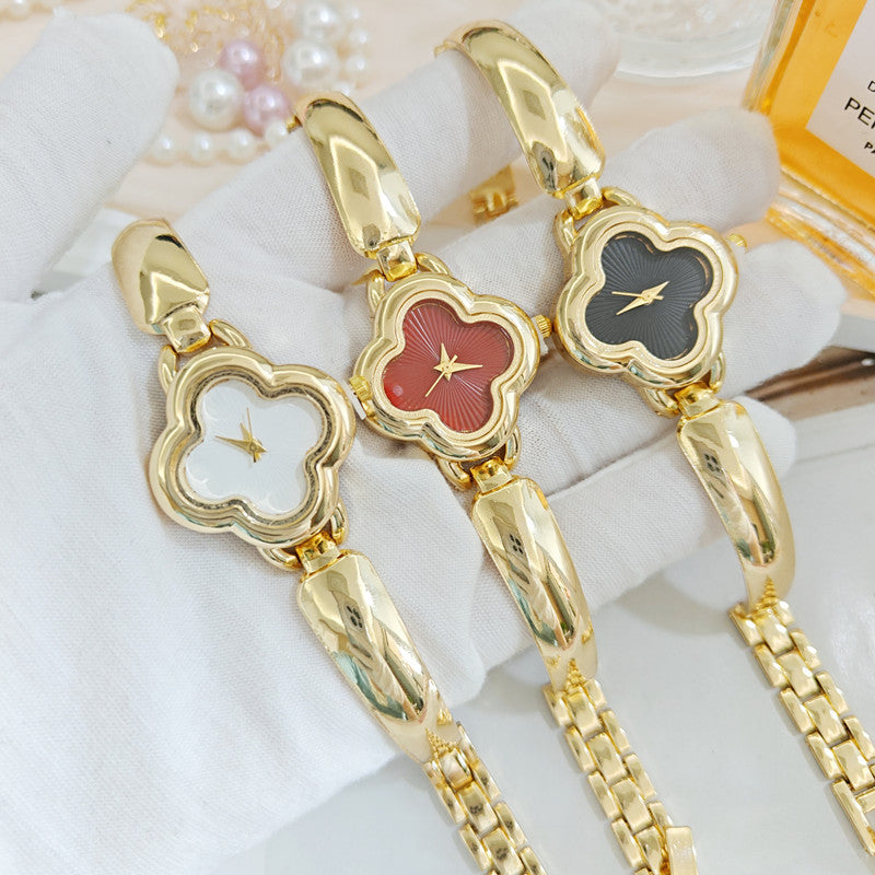 Wholesale Women S Quartz Watch Four Leaf Clover Dial Everyday Gift Fashion Accessory