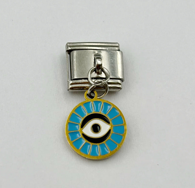 Bracelet de charme italien en gros 9 mm DIY Splicing Cartoon Bracelet composable en acier inoxydable mignon