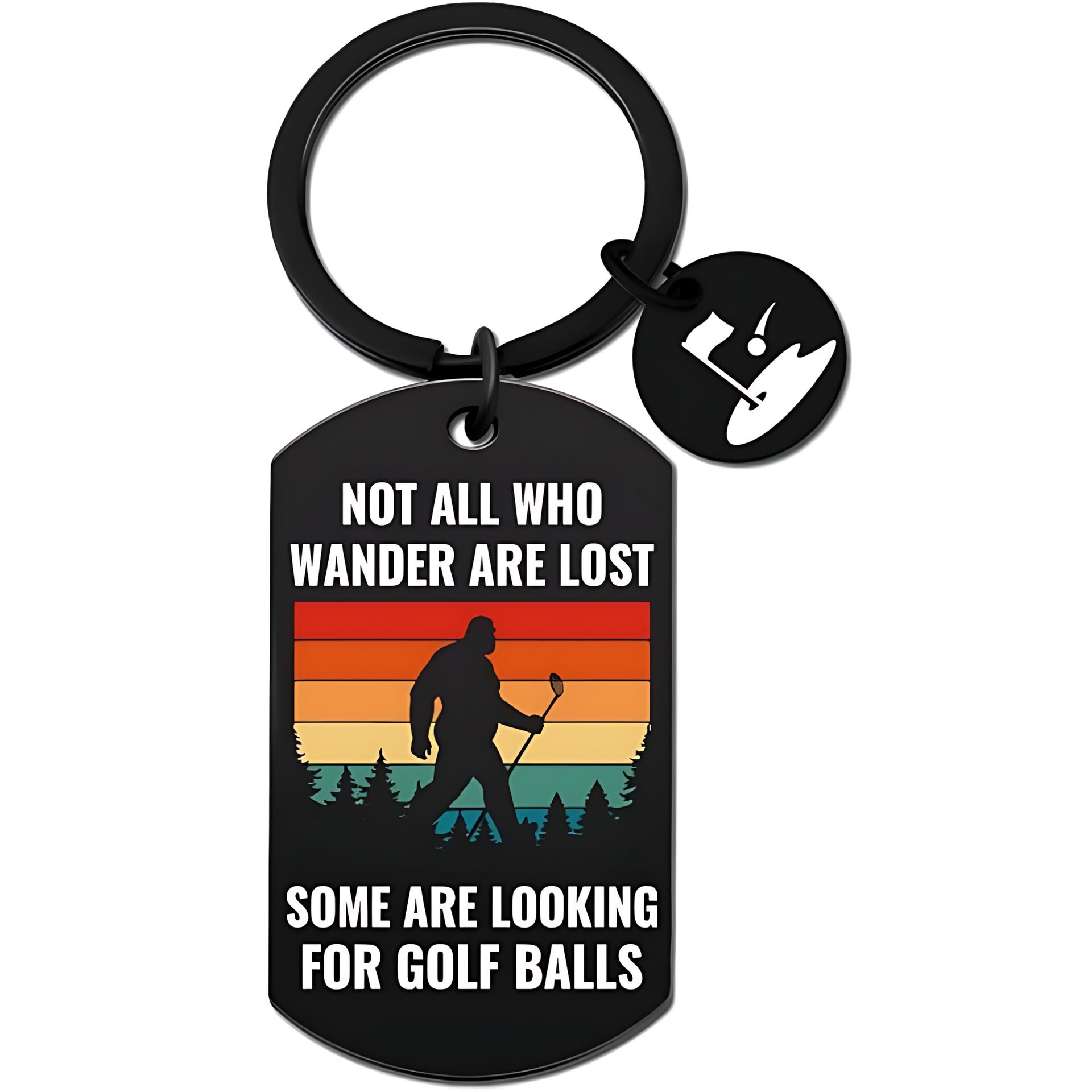 Wholesale Stainless Steel UV Printed Keychain - Decorative Christmas Gift Accessory
