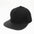 Wholesale Flat Brim Hat PU leather color matching hip hop hat  baseball cap