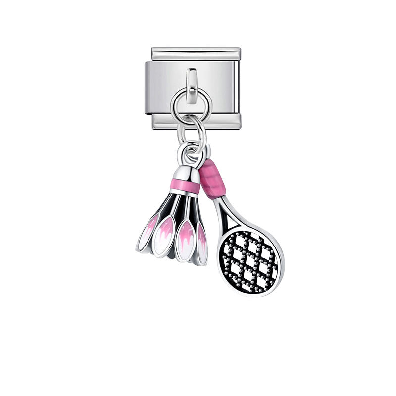 Wholesale Electroplated Alloy DIY Watch Accessories Detachable Combination Pendant for Gift Boutique Resale