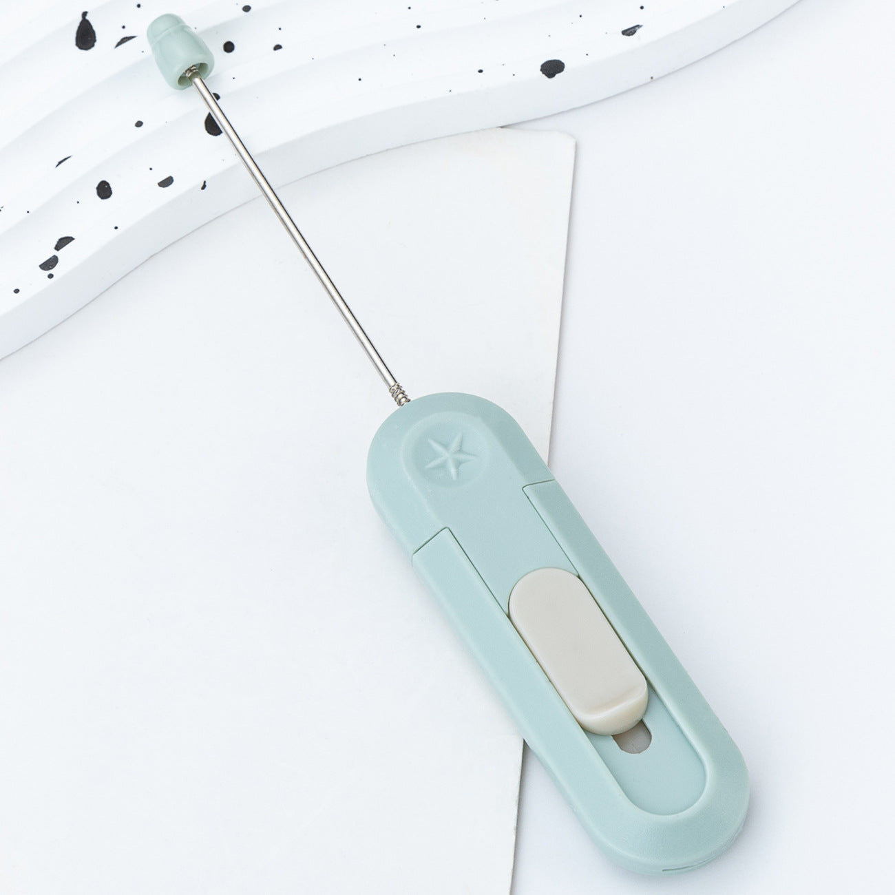 Wholesale DIY Beadable Mini Art Knife Portable Small Express Unboxing Knife Cute Design Open Envelope Office Paper Cutting Art Knife