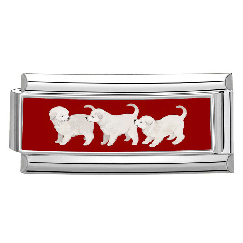 Wholesale 9mm Italian Charm Starter Bracelets DIY Long Terms Stainless Steel Composable Bracelet