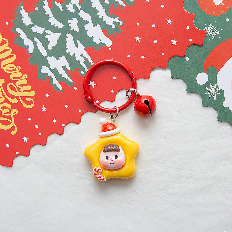 Wholesale  Cute Christmas Pendant Keychain