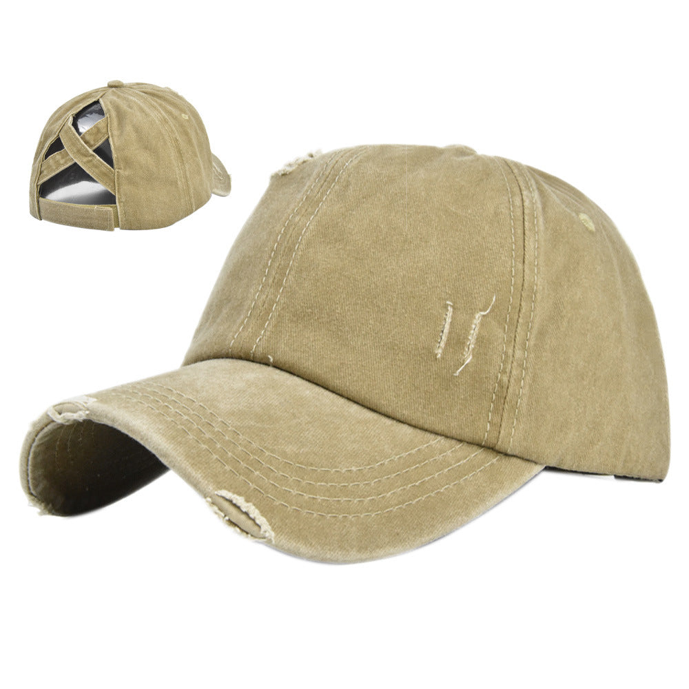 Wholesale Vintage Ripped Tie-Dye Baseball Cap ACC-HT-YMX008