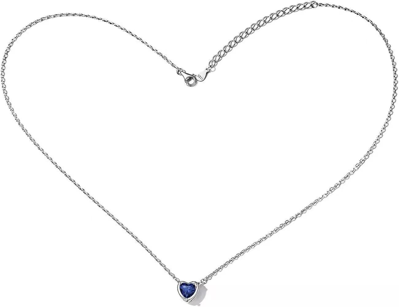 Wholesale carat heart shaped diamond love necklace
