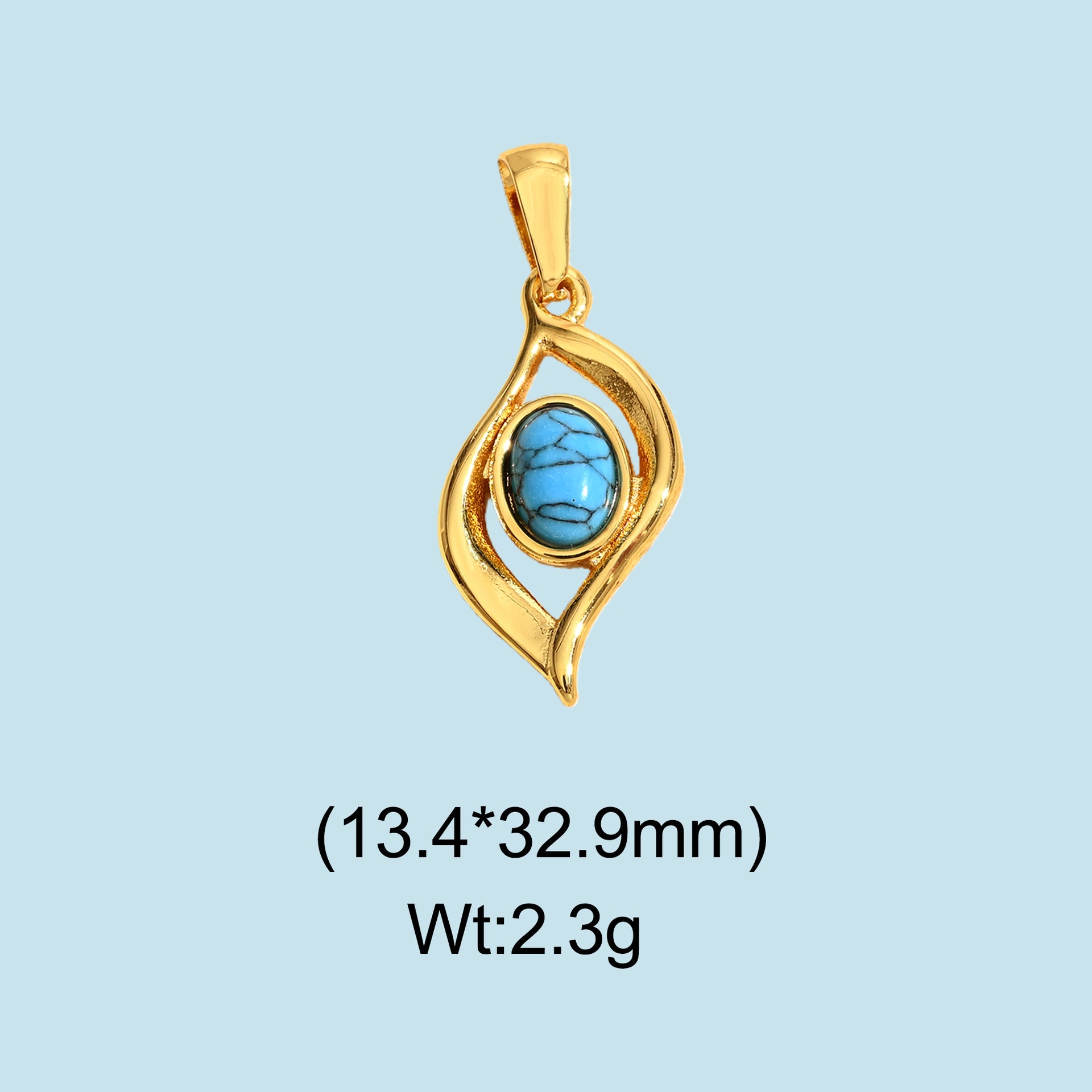 Wholesale Vintage metal necklace pendant