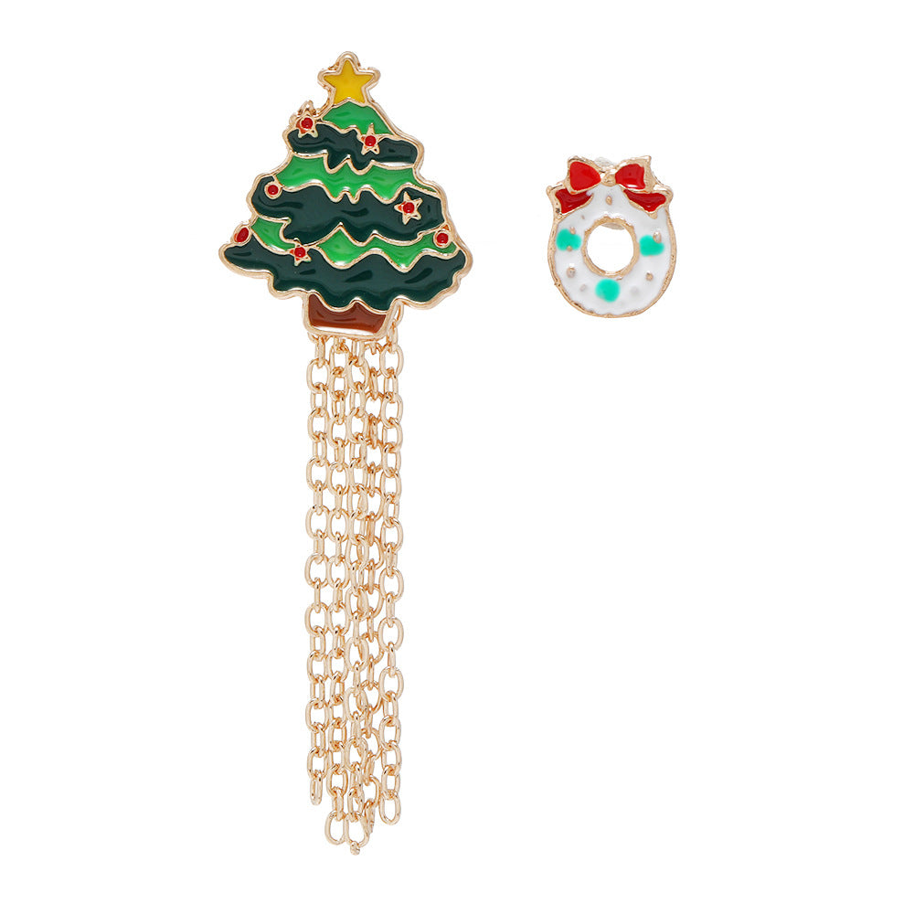 Wholesale Cartoon Christmas Elk Tassel Brooch ACC-BCH-DingZhou003