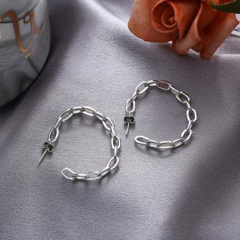 Wholesale Vintage Gold Geometric Circle Earrings ACC-ES-MY030