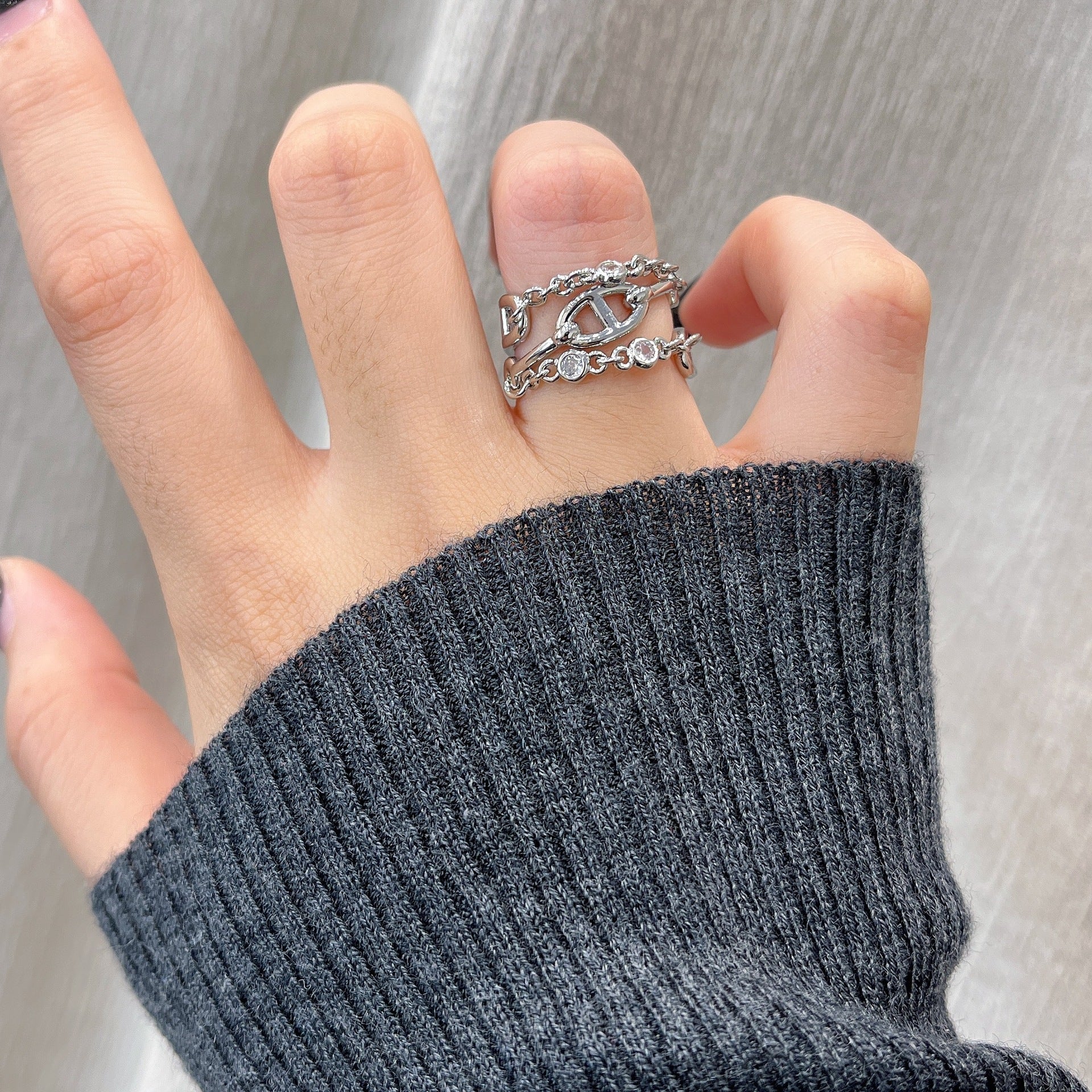 Wholesale  Light Luxury High-grade Ring